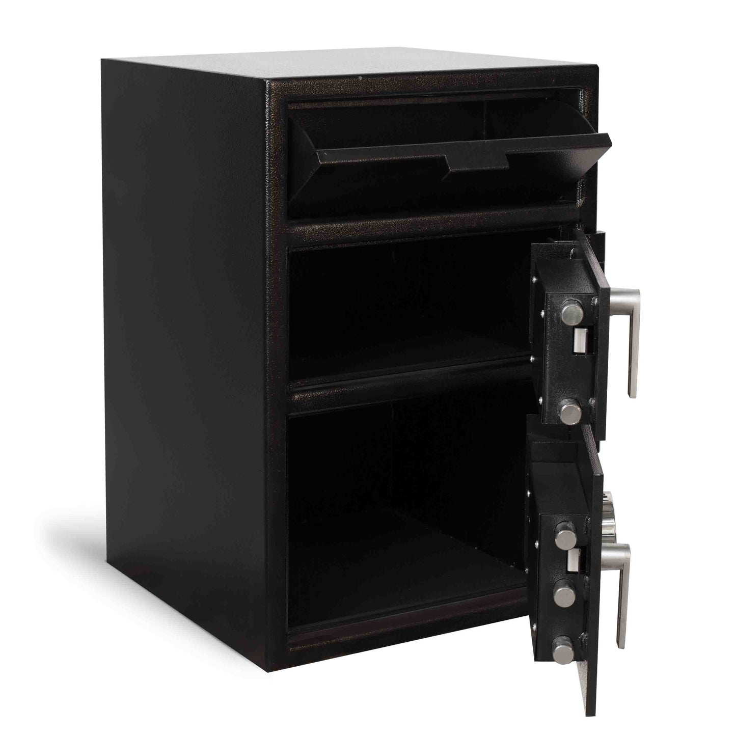 Keyed Double Door Front Load Depository Safe | 30"x20"x20"